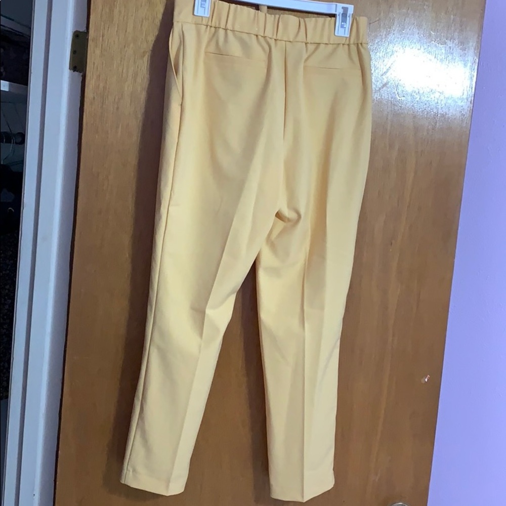 Yellow slacks - Picture 2 of 3